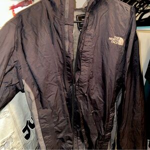 Black NorthFace Hyvent Jacket, Size M.